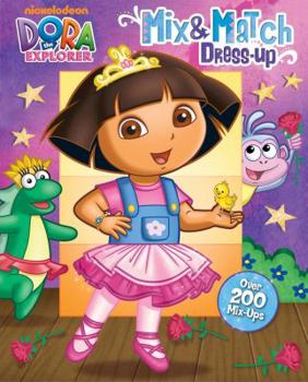 Board book Dora the Explorer Mix & Match Dress-Up Book