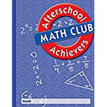 Paperback Afterschool Achievers Math: Student Edition Grade 7 2002 Book