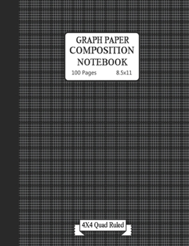 Graph paper composition notebook: Grid Paper Composition Notebook with beautiful colored cover pages-(KIDS,GIRLS,BOYS,STUDENT)- Quad Ruled(4x4) 100 Sheets (Large, 8.5 x 11)