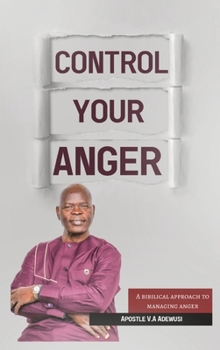Hardcover Control Your Anger Book