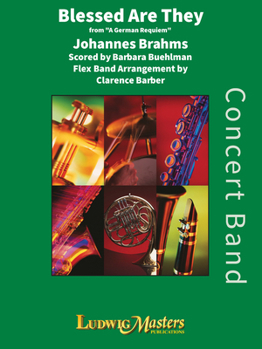 Paperback Blessed Are They: Flex Band, Conductor Score Book