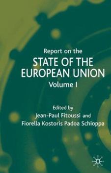 Paperback Report on the State of the European Union: Volume 1 Book
