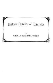 Historic Families of Kentucky