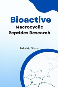 Paperback Investigations into Bioactive Macrocyclic Peptides Book
