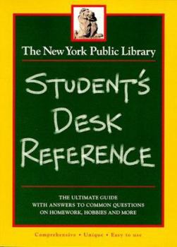 Paperback New York Public Library Student's Desk Reference Book