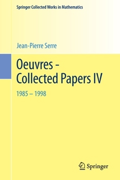 Paperback Oeuvres - Collected Papers IV: 1985 - 1998 Book