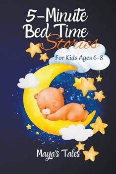 Paperback 5-Minute Bedtime Stories For Kids 6-8 Ages Book