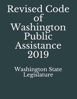 Paperback Revised Code of Washington Public Assistance 2019 Book