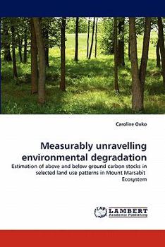 Paperback Measurably unravelling environmental degradation Book