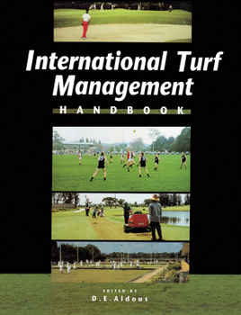 Hardcover International Turf Management Handbook Book