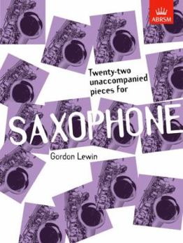 Paperback Twenty-Two Unaccompanied Pieces for Saxophone Book