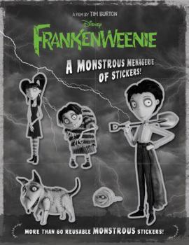 Paperback Frankenweenie a Monstrous Menagerie of Stickers! Book