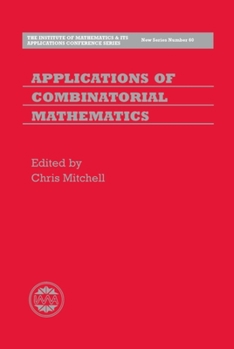 Hardcover Applications of Combinatorial Mathematics Book