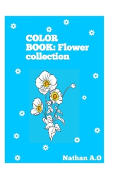 Paperback Color Book: Flower collection Book