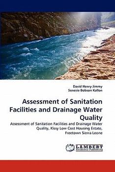 Paperback Assessment of Sanitation Facilities and Drainage Water Quality Book