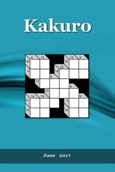Paperback Kakuro: June 2017 Book