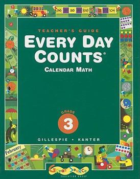 Paperback Every Day Counts, Grade 3, Calendar Math Book