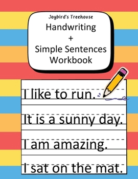Paperback Joybird's Treehouse: Handwriting + Simple Sentences Workbook Book