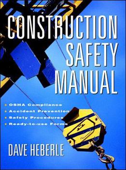 Hardcover Construction Safety Manual Book