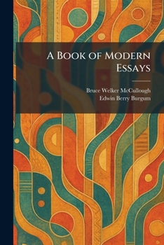 Paperback A Book of Modern Essays Book