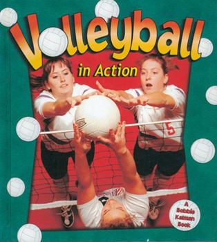 Library Binding Volleyball in Action Book