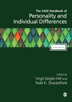 Hardcover The Sage Handbook of Personality and Individual Differences Book