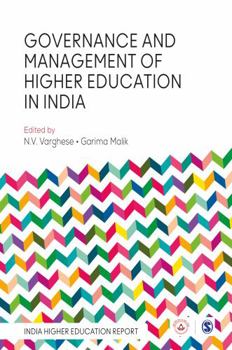Paperback Governance and Management of Higher Education in India Book