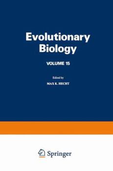 Hardcover Evolutionary Biology: Volume 15 Book