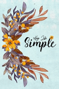 Paperback Bullet Journal: Keep Life Simple Book