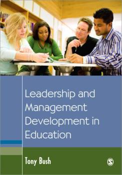 Paperback Leadership and Management Development in Education Book