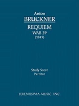Paperback Requiem in D minor, WAB 39: Study score [Latin] Book