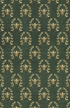 Paperback Dot Grid Journal Notebook: Golden Bee Kraft Paper Style Pattern - Bullet Planner Book - Dotted Grid - 5.5 X 8.5" 120 Pg - DIY Weekly Spread - Org Book