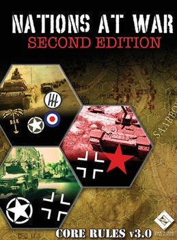 Hardcover Nations At War Core Rules v3.0 Book