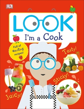 Hardcover Look I'm a Cook Book