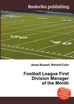 Paperback Football League First Division Manager of the Month Book