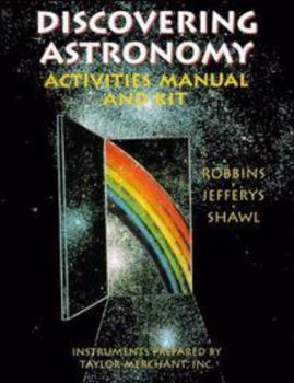 Hardcover Discovering Astronomy, Activities Kit Book