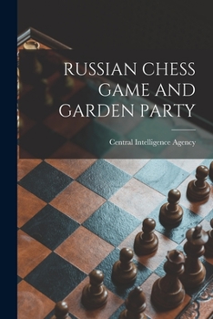 Paperback Russian Chess Game and Garden Party Book
