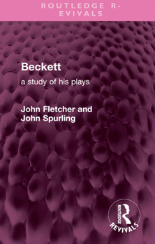 Hardcover Beckett: A Study of His Plays Book