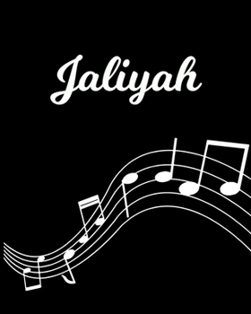 Jaliyah: Sheet Music Note Manuscript Notebook Paper | Personalized Custom First Name Initial J | Musician Composer Instrument Composition Book | 12 ... Guide | Create Compose & Write Creative Songs