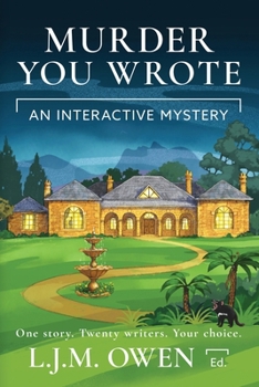 Paperback Murder You Wrote: An Interactive Mystery Book