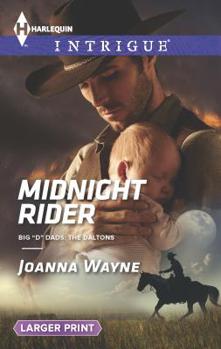 Paperback Midnight Rider [Large Print] Book