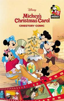 Paperback Disney Mickey's Christmas Carol Cinestory Comic Book