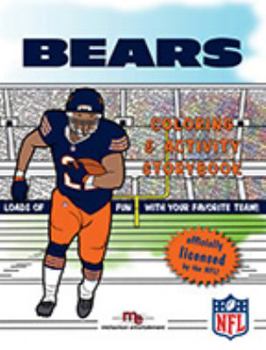 Paperback Chicago Bears Coloring & Activ Book