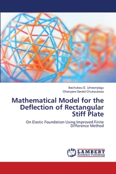 Paperback Mathematical Model for the Deflection of Rectangular Stiff Plate Book