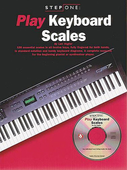 Paperback Step One: Play Keyboard Scales [With CD (Audio)] Book
