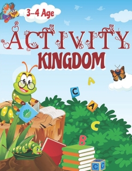 Paperback Activity Kingdom- Kids Fun Activity Book (Age 3-4 years) Book