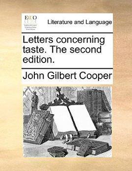 Paperback Letters concerning taste. The second edition. Book