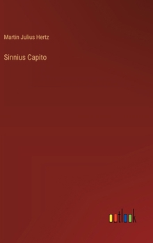 Hardcover Sinnius Capito [German] Book