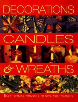 Paperback Decorations, Candles and Wreaths Book