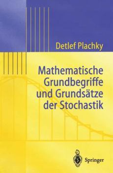 Paperback Mathematische Grundbegriffe Und Grundsätze Der Stochastik [German] Book